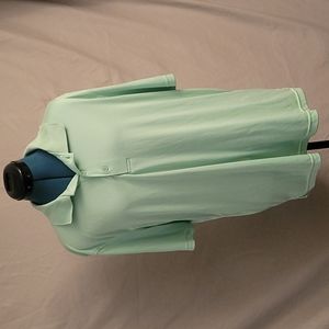 George - Light Green Polo Men's Size Large